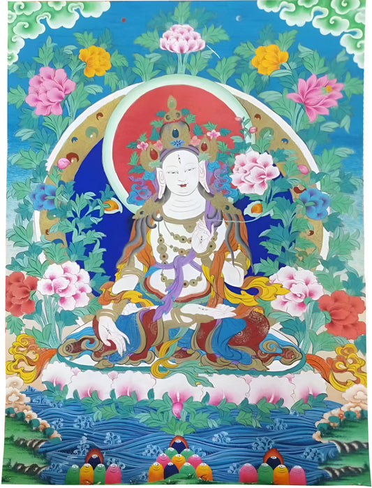 White Tara Thangka