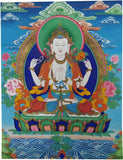 Chenrezig (Avalokiteśvara) Thangka