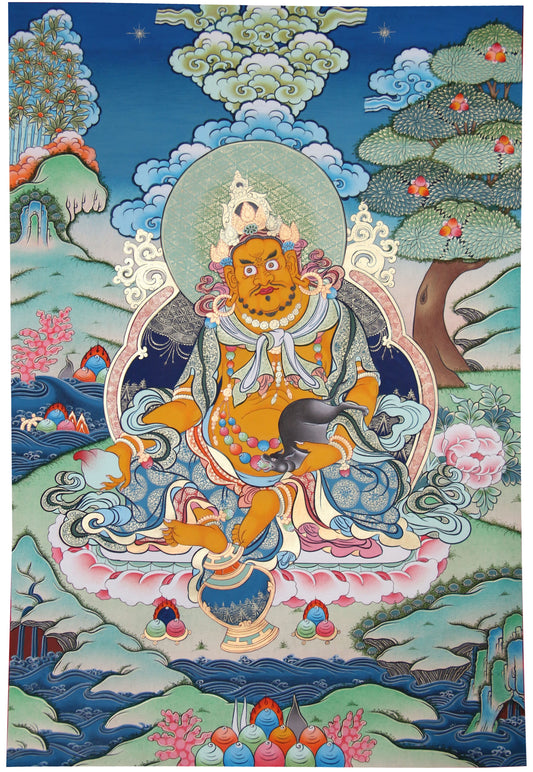 Jambhala Thangka Painting 60*40