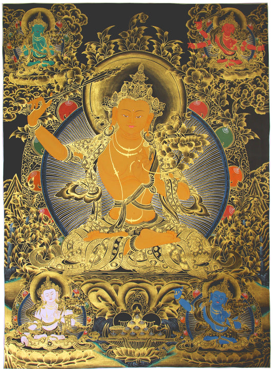 Manjushri Thangka Painting 90*65