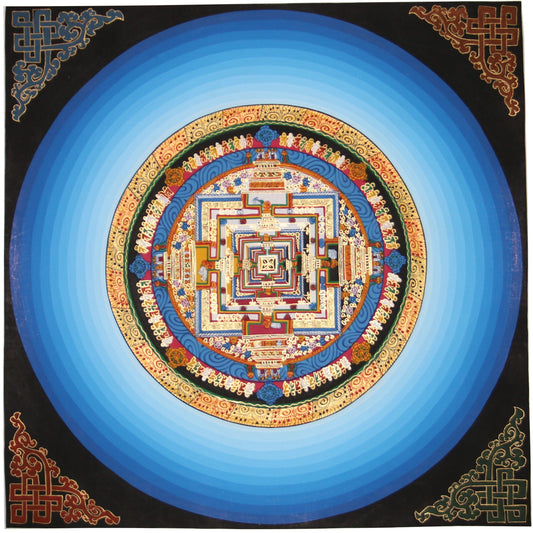 Kalachakra Mandala Thangka 50*50