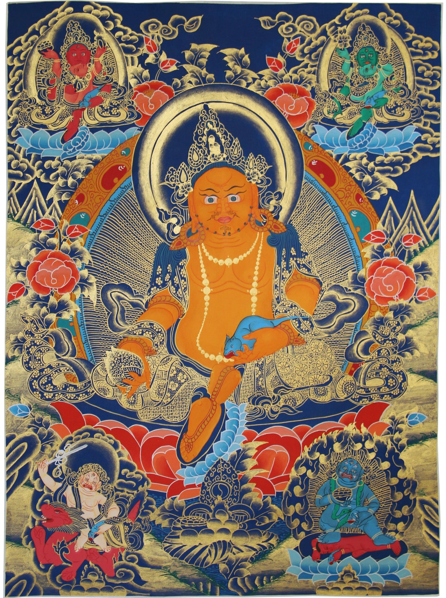 Jambhala Thangka Painting 60*45