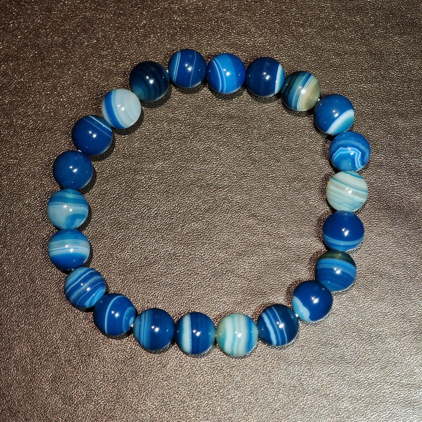 Ocean Blue Sardonyx Bracelet