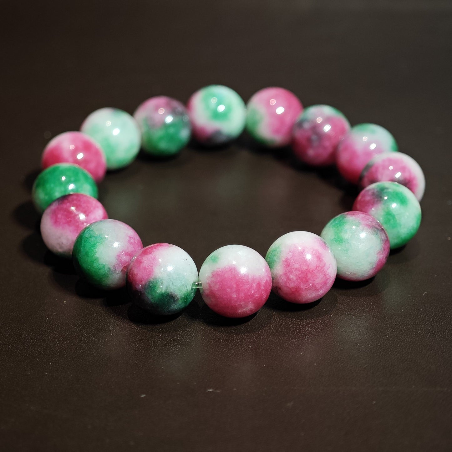 Bi-Colored Tourmaline Bracelet