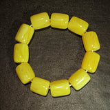 Amber Wax Bead Bracelet