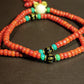 Orange Bodhi Mala