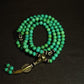 Turquoise Mala with Dzi Beads