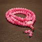 Pink Chalcedony Mala