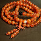 Carnelian Mala with Onyx