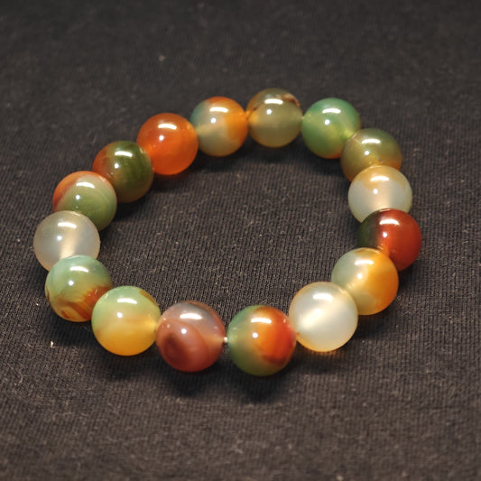 Multicolor Agate Bracelet