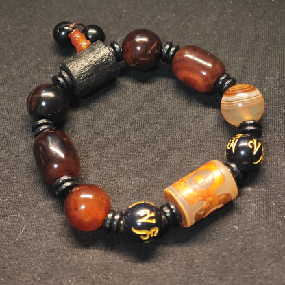 Tibetan Dzi Bead Bracelets